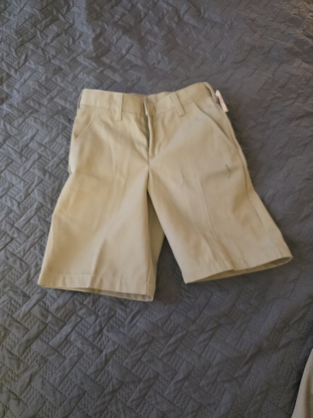 Boys Khaki School Uniform Pants (1 Pair) & Shorts (2 Pair) - Picture 4 of 8